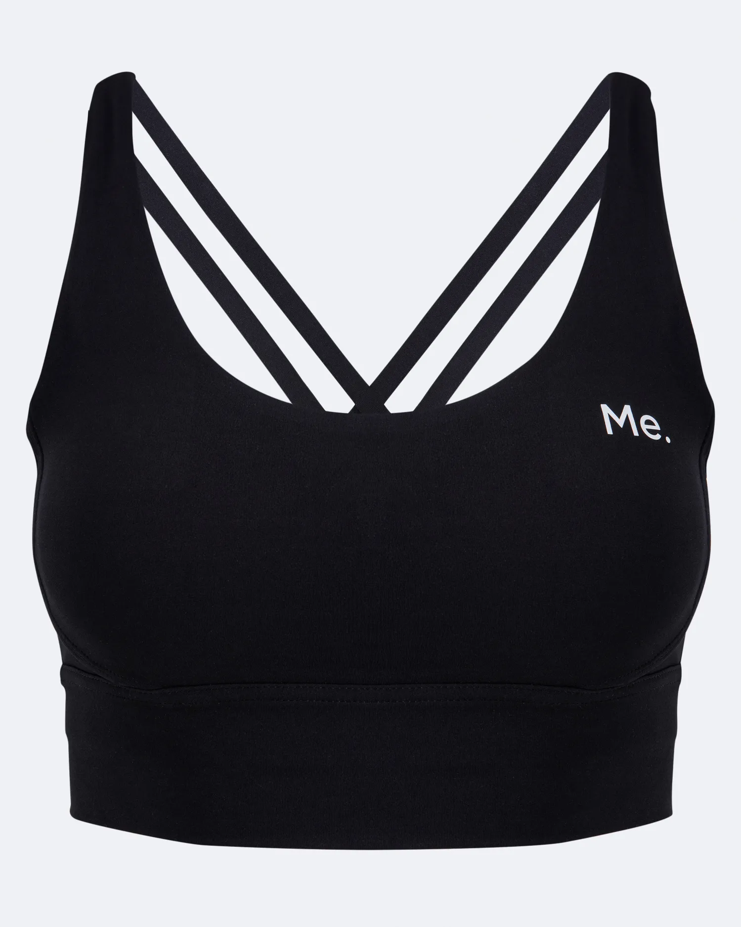 Jet Black Strappy Back Top