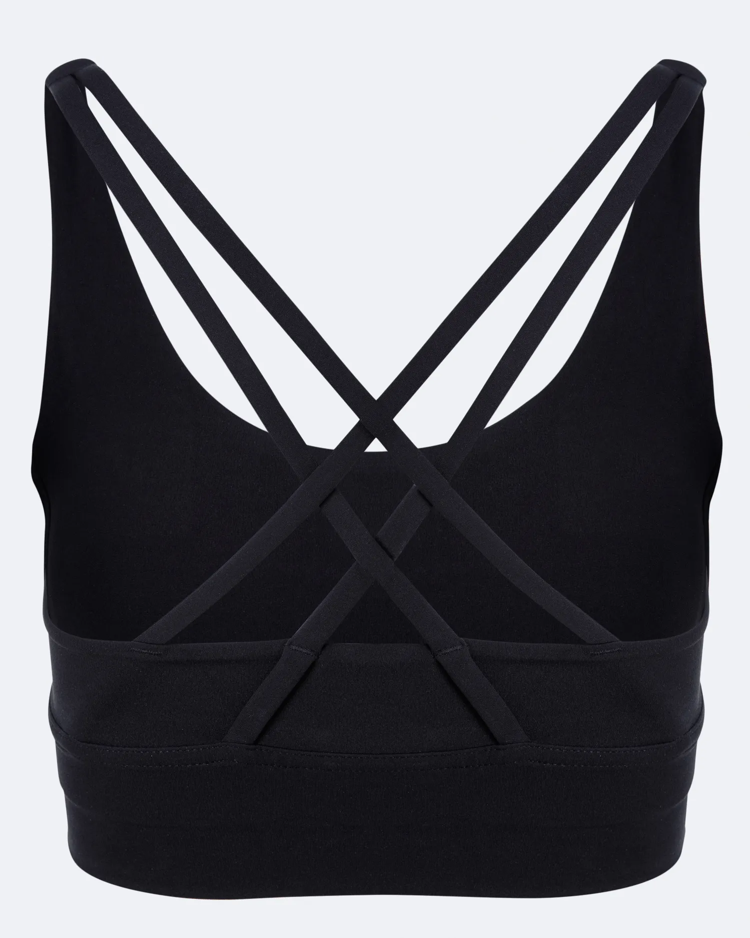 Jet Black Strappy Back Top