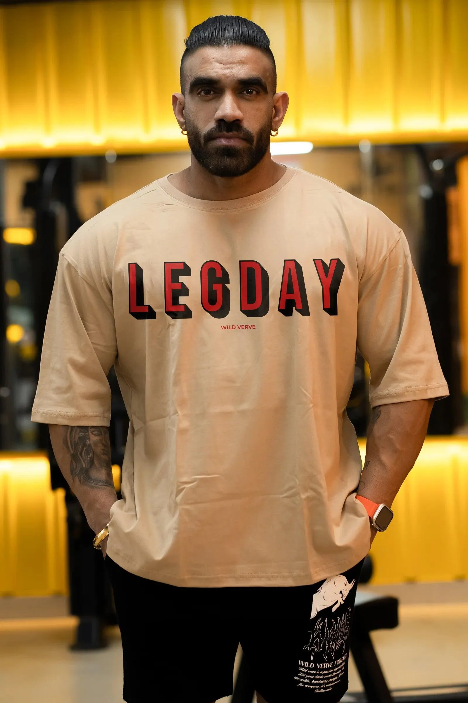 LEGDAY WILDVERVE OVERSIZED T-SHIRT