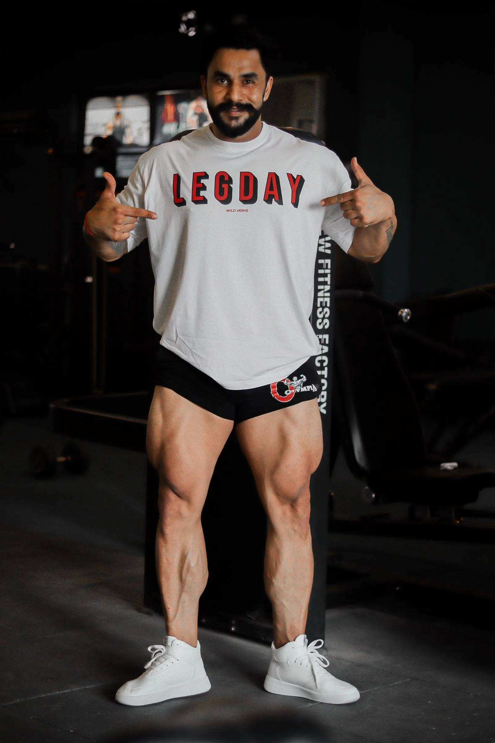 LEGDAY WILDVERVE OVERSIZED T-SHIRT