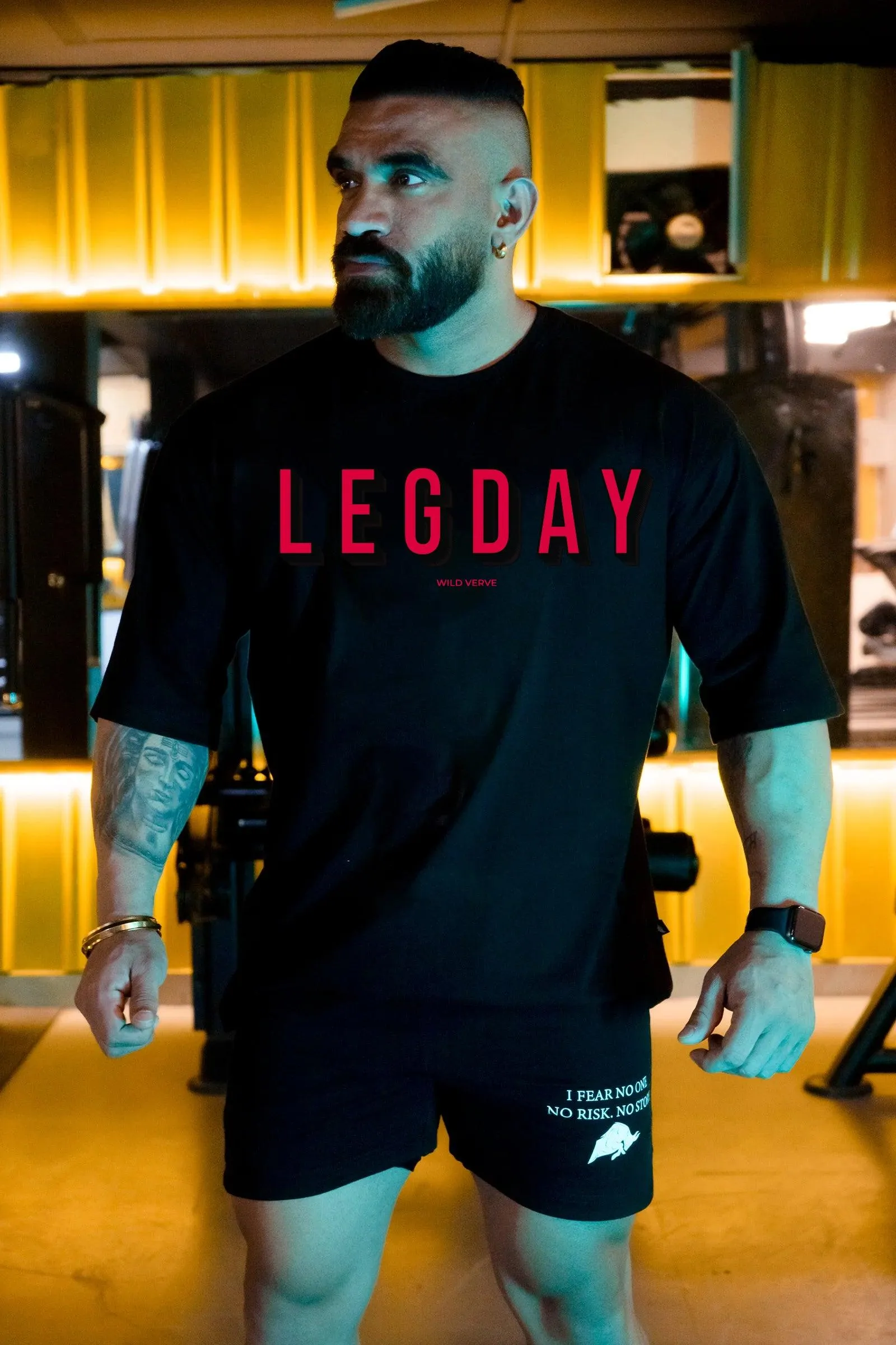 LEGDAY WILDVERVE OVERSIZED T-SHIRT