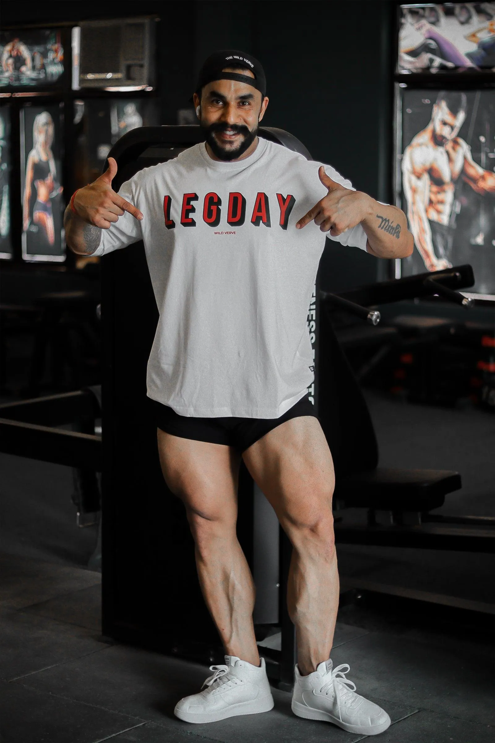 LEGDAY WILDVERVE OVERSIZED T-SHIRT