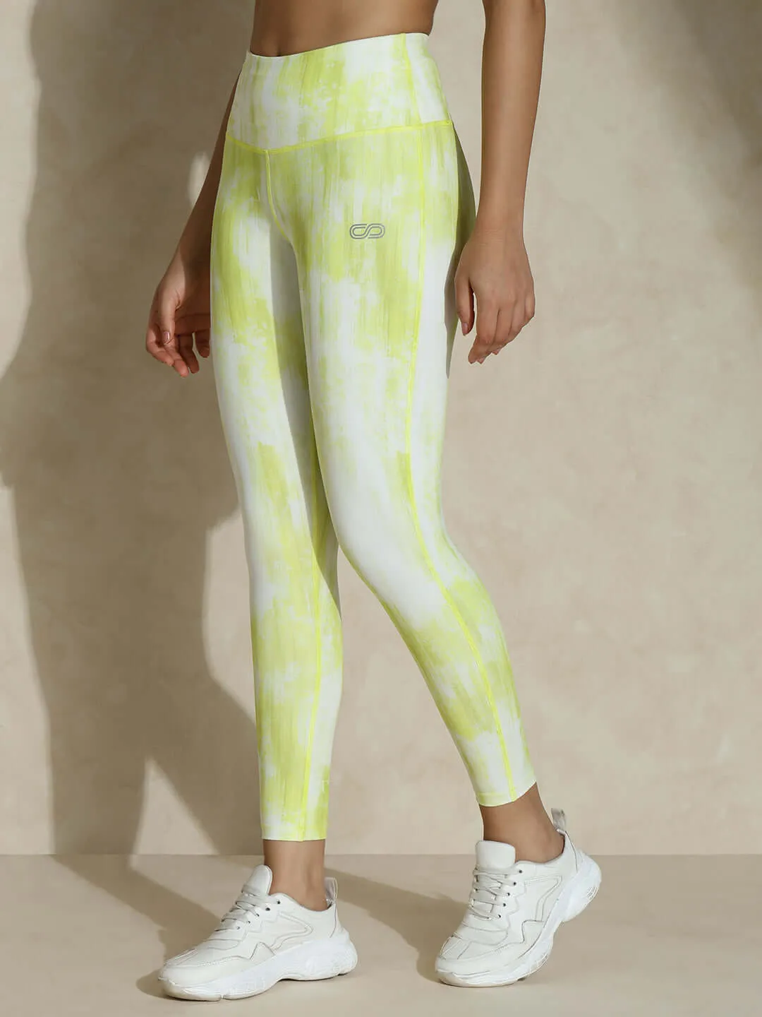 Lemon Grunge Luxe Crop Top & Leggings