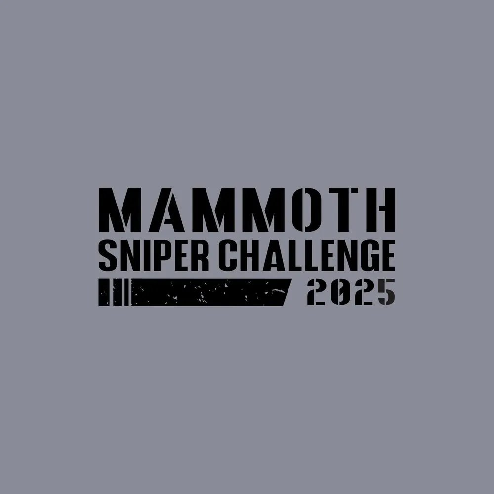 Mammoth Sniper Challenge 2025 Training T-Shirt - Dark Heather Gray