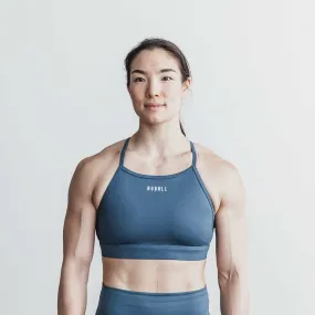 Matte High-Neck Sports Bra