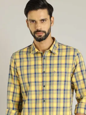 Men Checked Full Sleeve Cotton Shirt