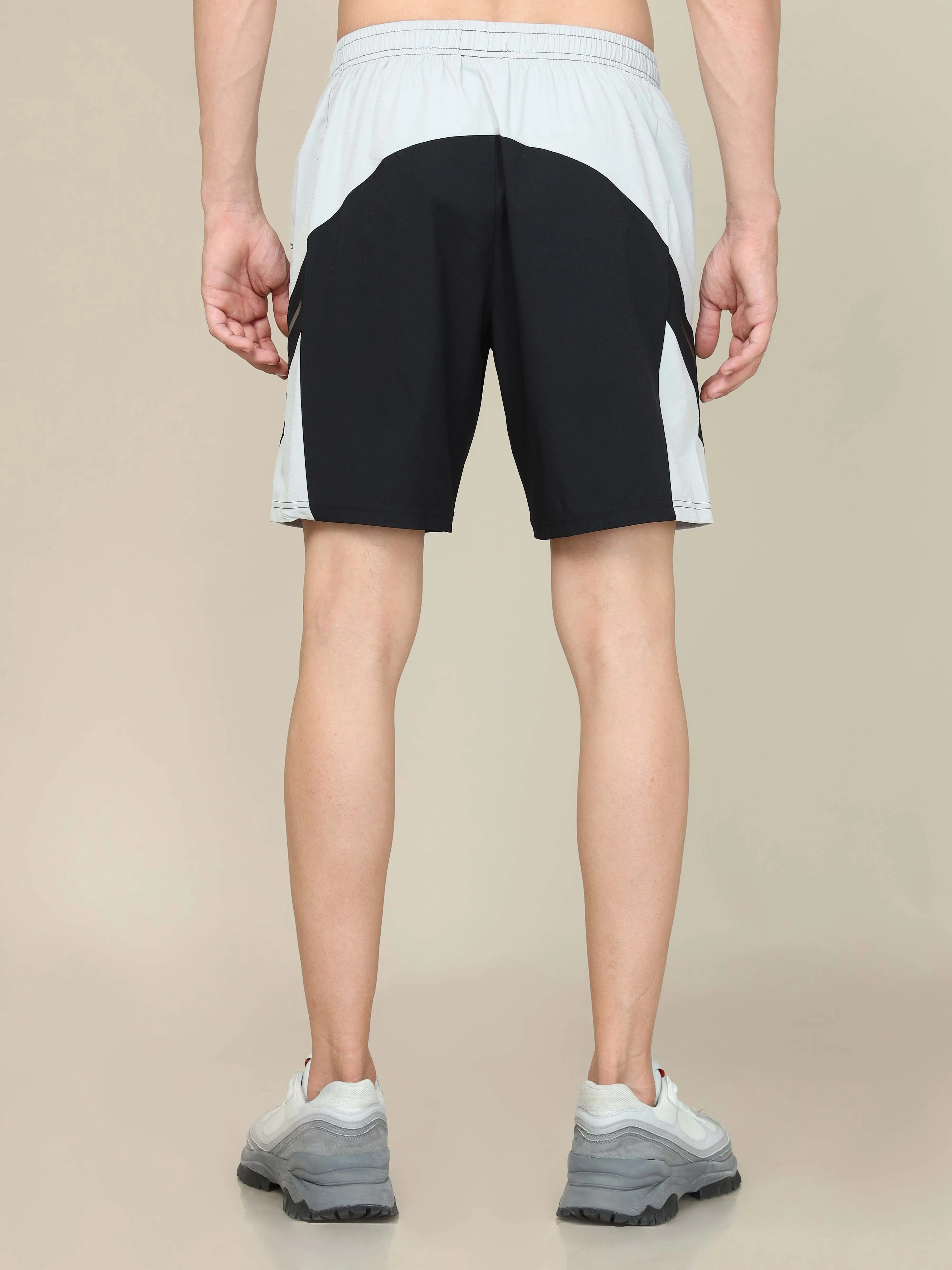 Men Colorblock Slim Fit Shorts with Lytra