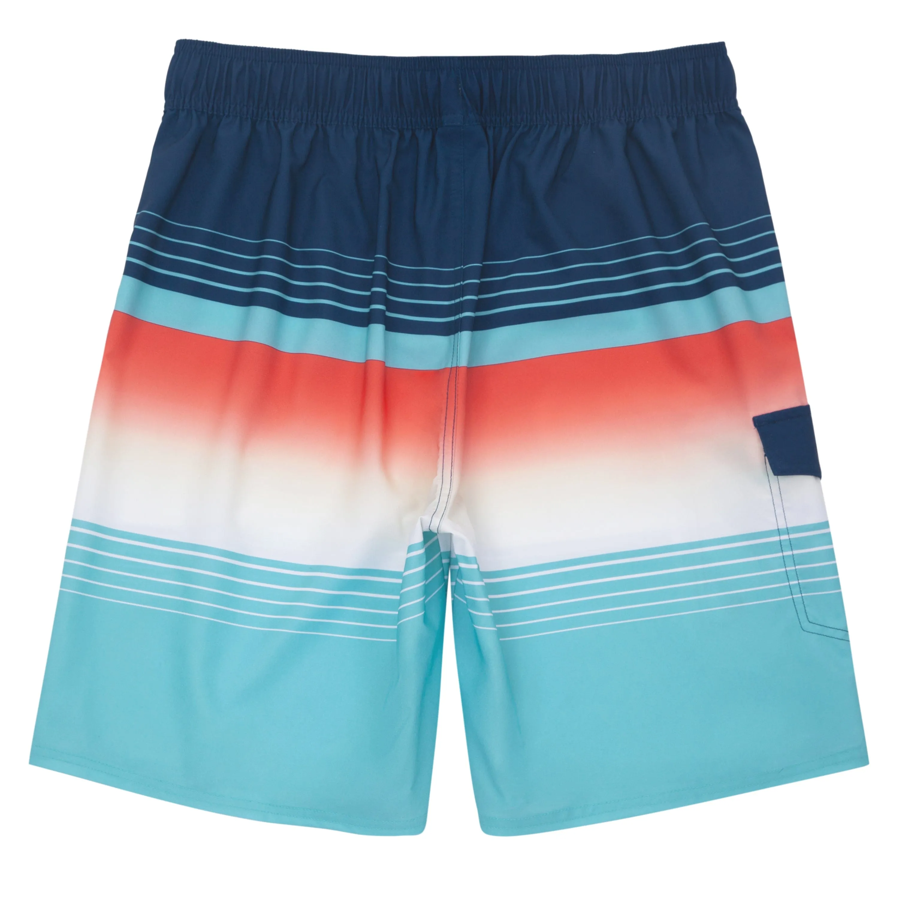 Men's 4-Way Stretch Board Shorts 9" Quick Dry Beach Swimwear