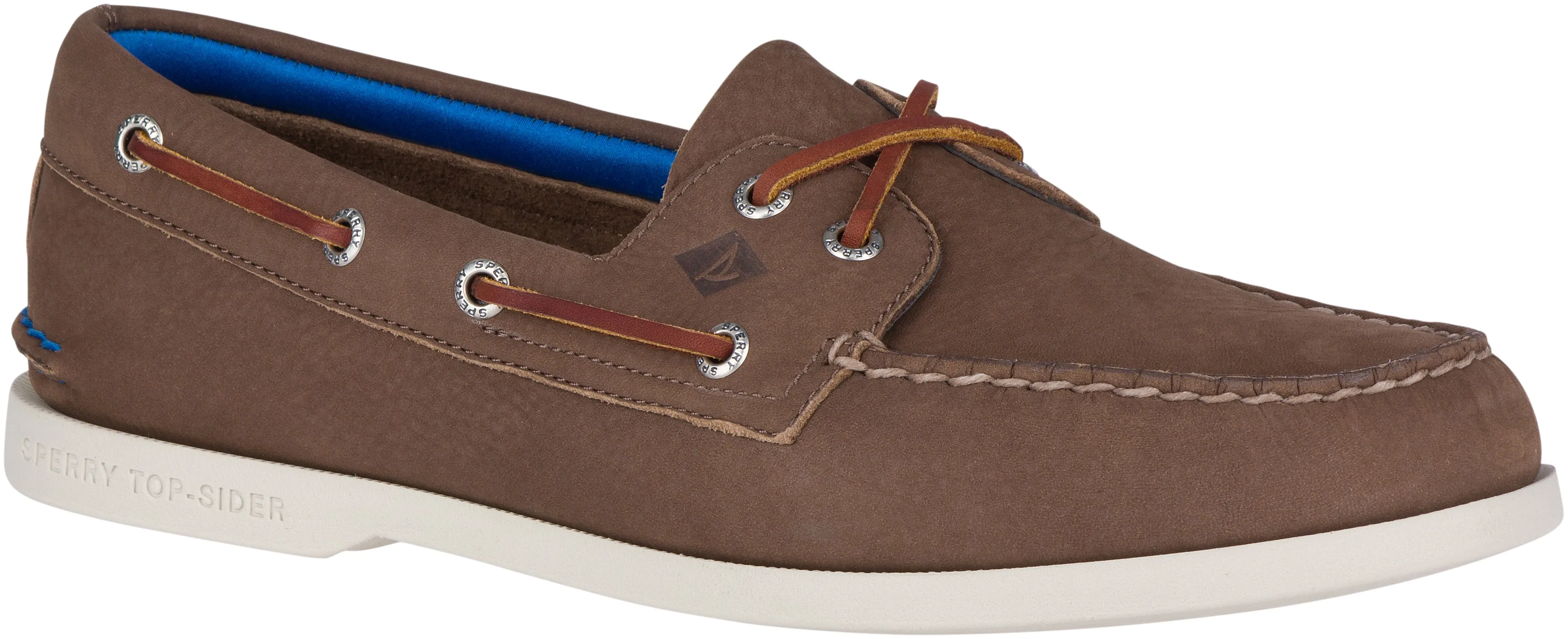 Men's Authentic Original Plush Boat Shoe - Brown (STS19261)