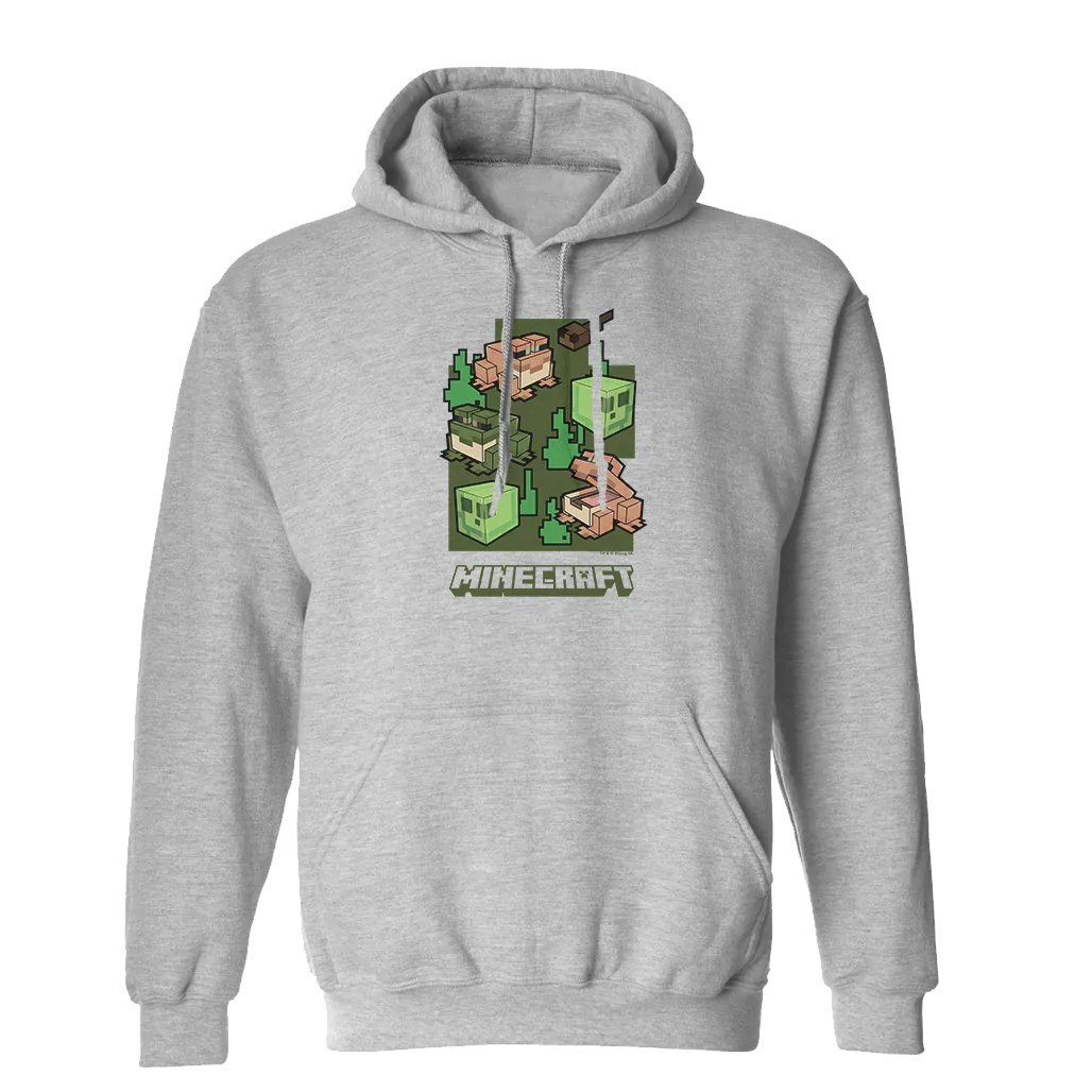 Minecraft Frogs Fleece Hooded Sweatshirt