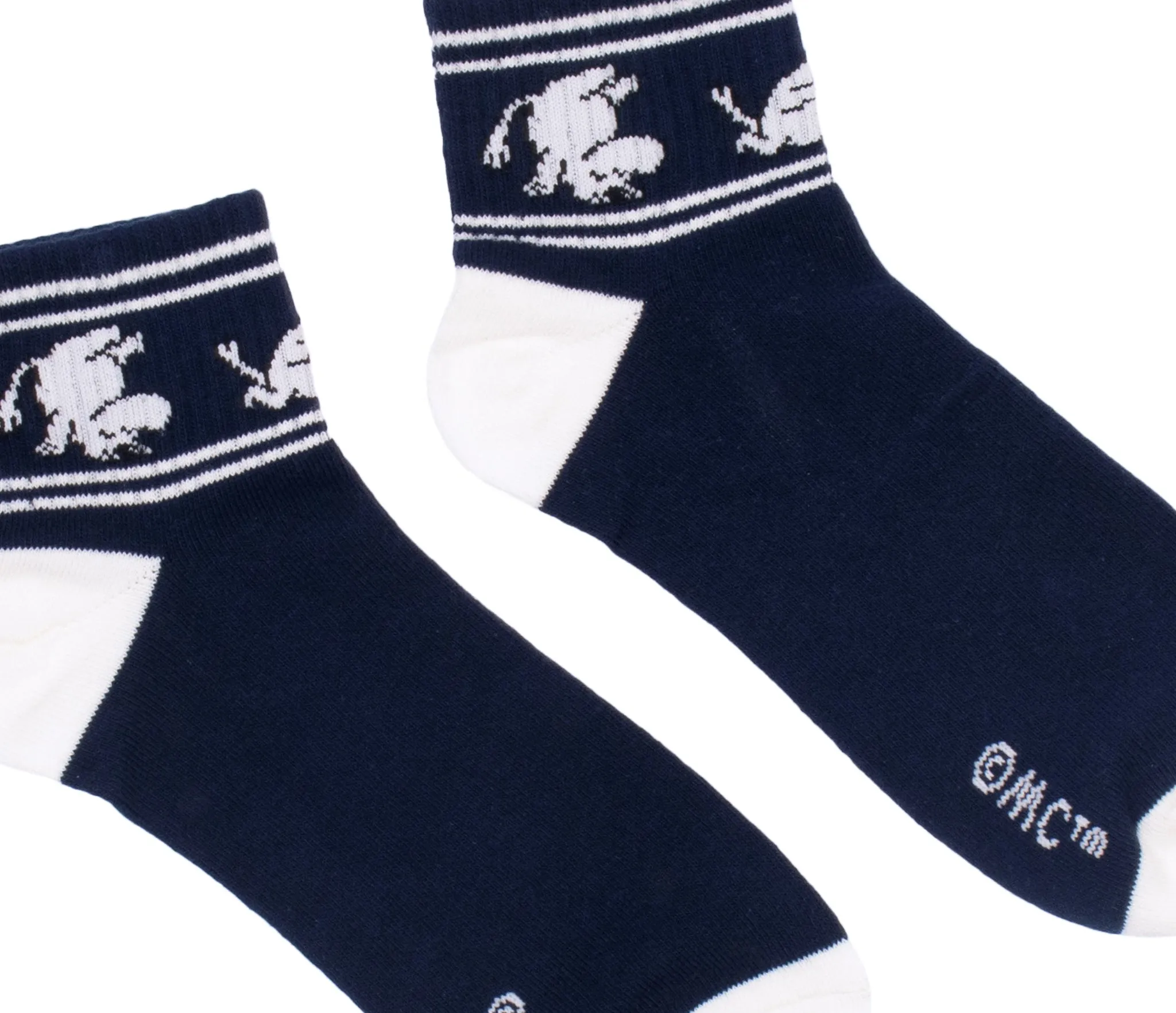 Moomintroll Running Retro Ankle Men Socks - Navy