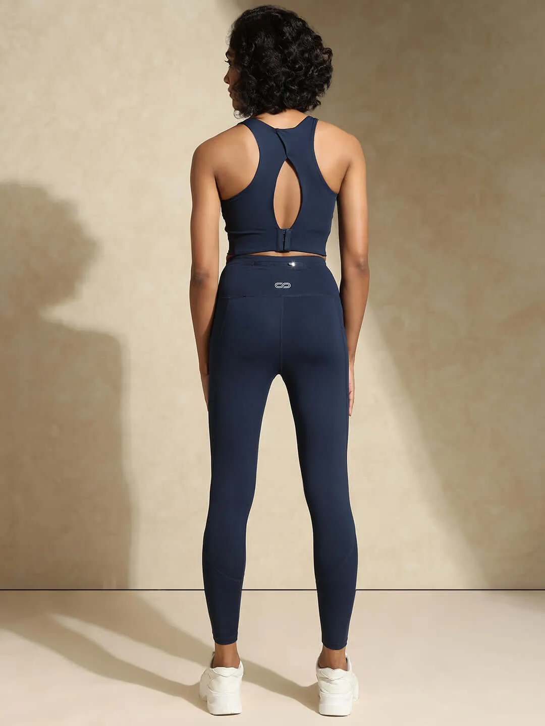 Navy High Impact Action Bra & Aura Leggings