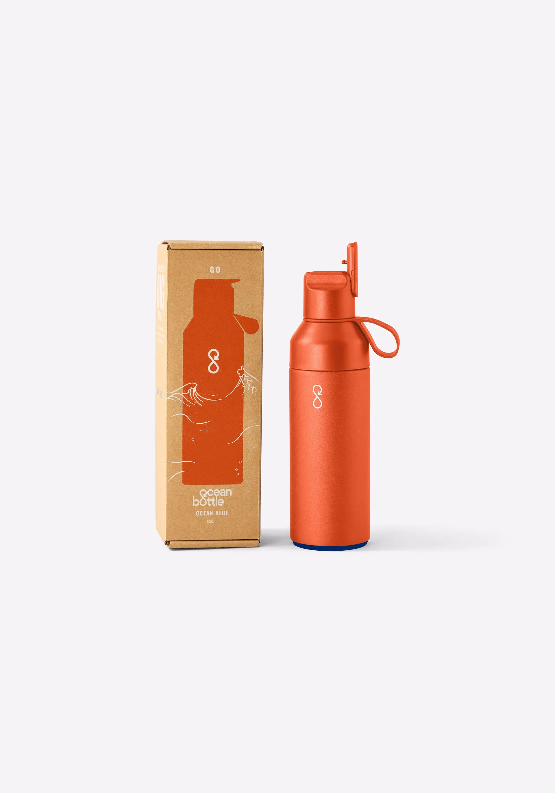 Ocean Bottle GO - Sun Orange (17oz)