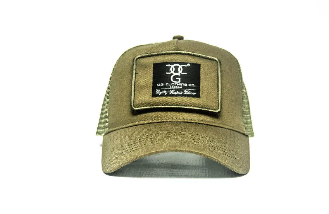 OG Trucker Patch Beige