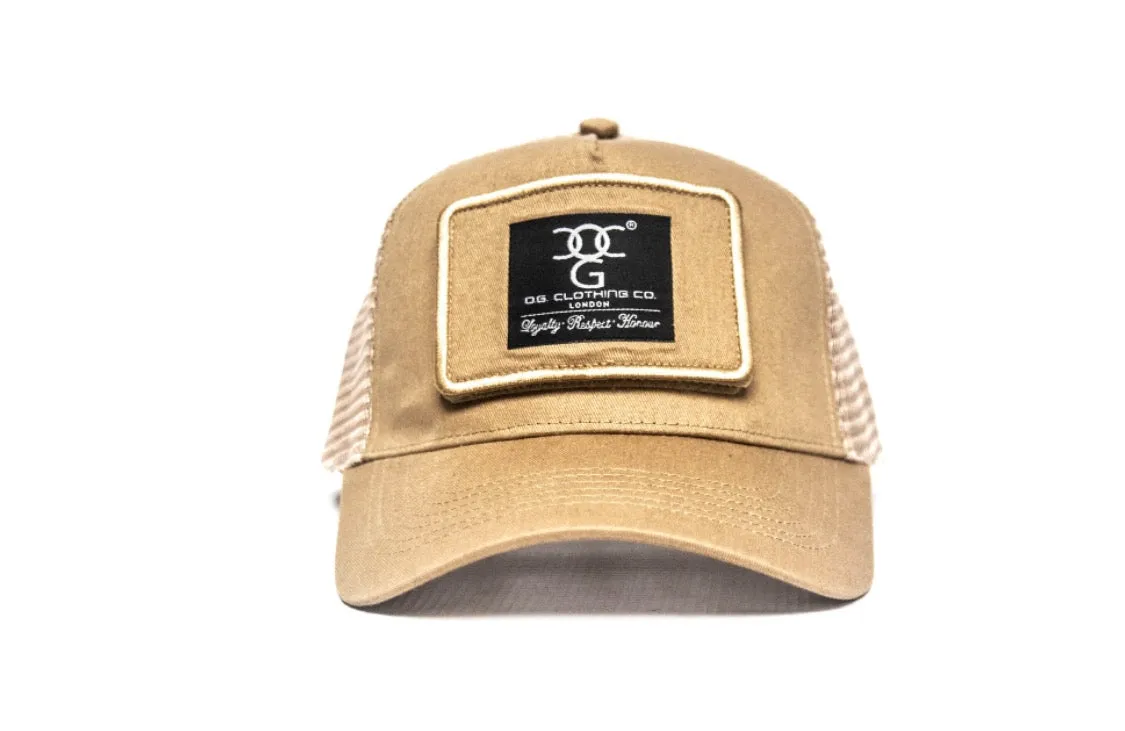 OG Trucker Patch Beige