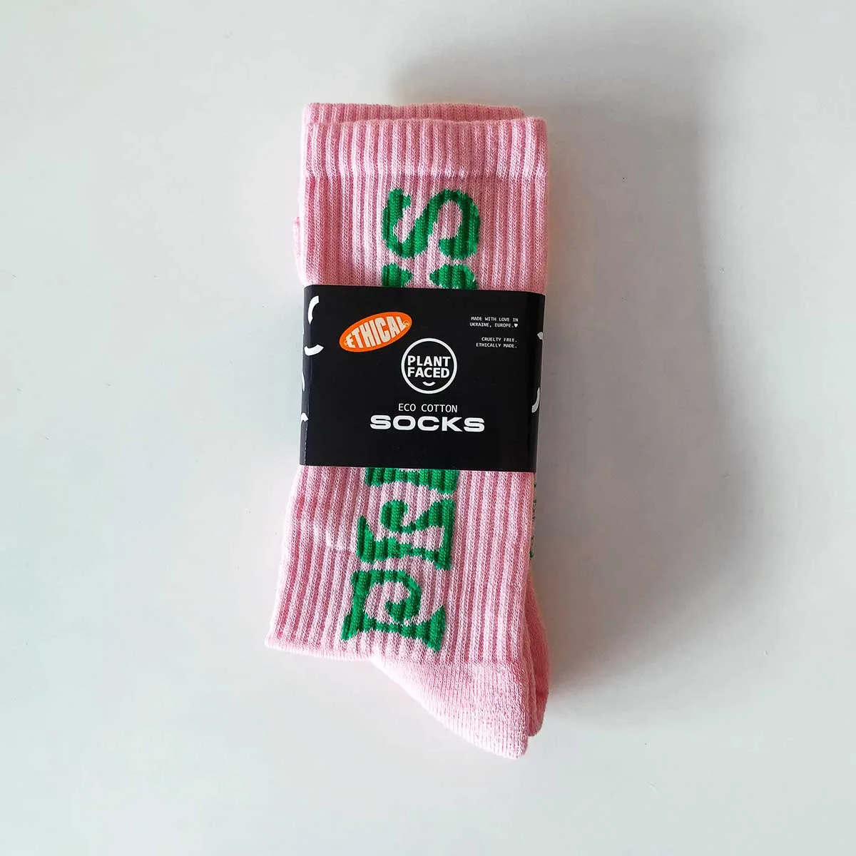 Only Plants - Eco Socks - Pink