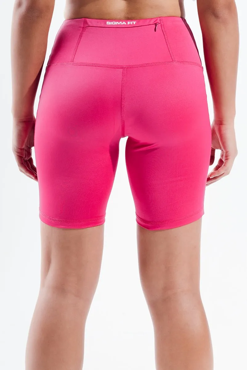 Pink Glo Essential Biker Short