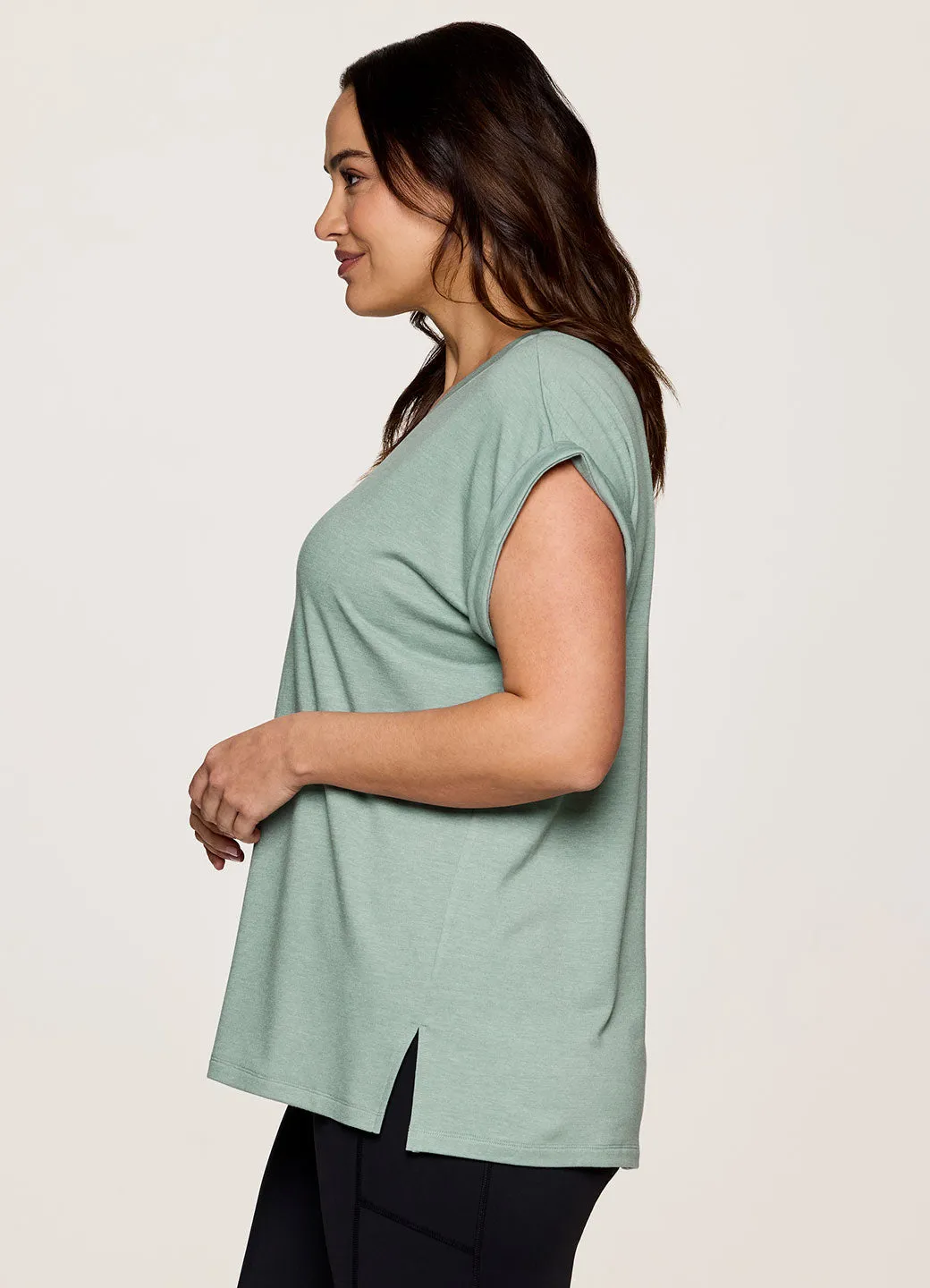 Plus Everyday V-Neck Tunic