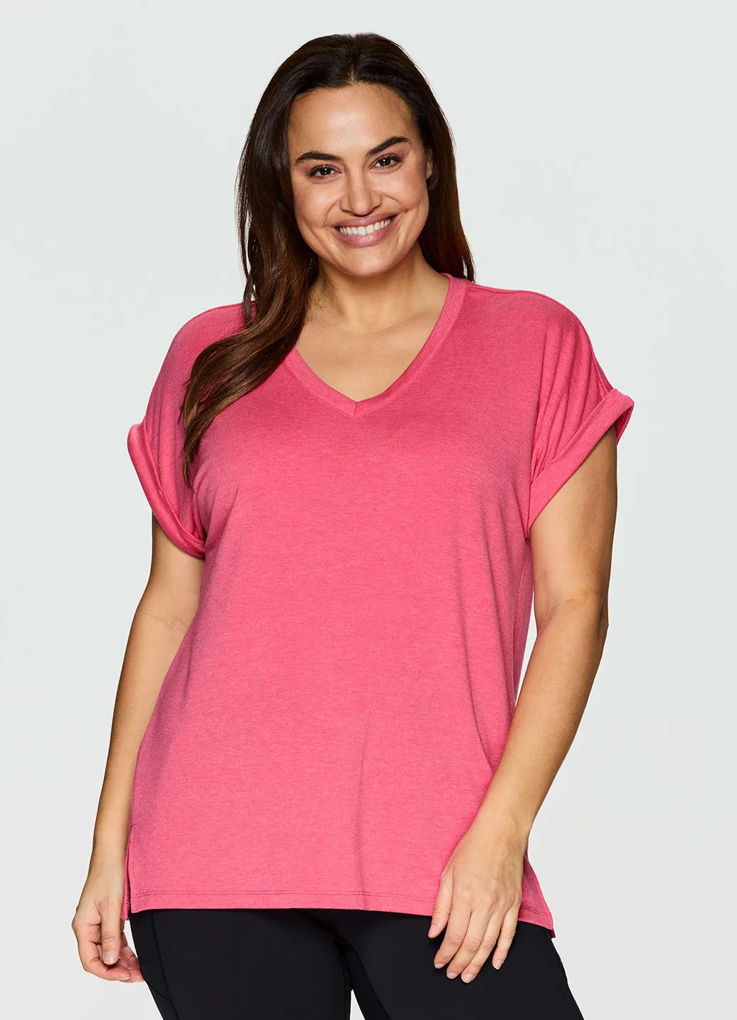 Plus Everyday V-Neck Tunic