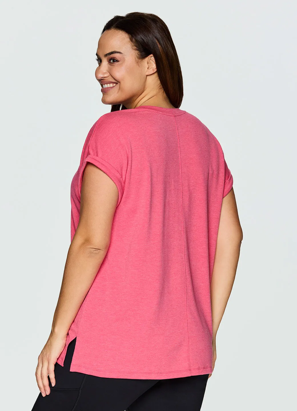 Plus Everyday V-Neck Tunic