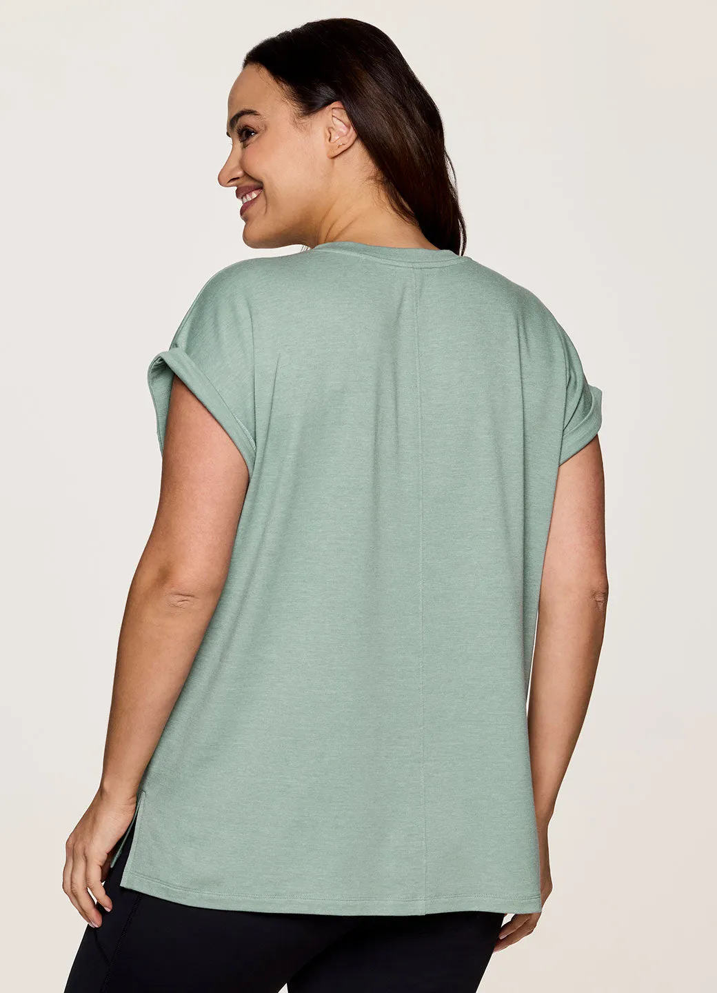 Plus Everyday V-Neck Tunic