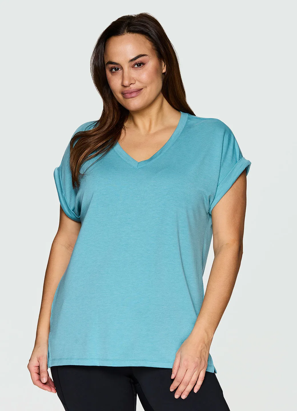 Plus Everyday V-Neck Tunic