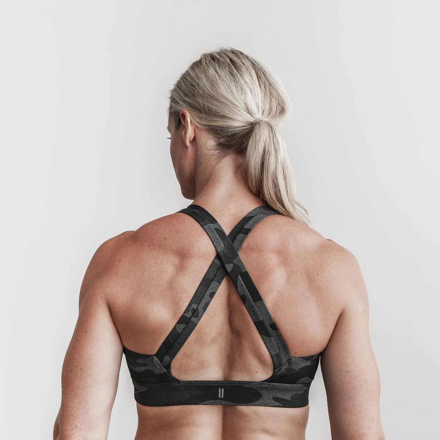 Plush Heather Pace Sports Bra