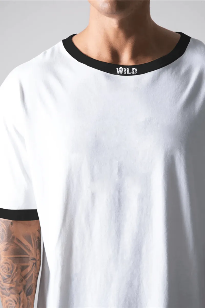 Rib Oversized T-shirt (wild)