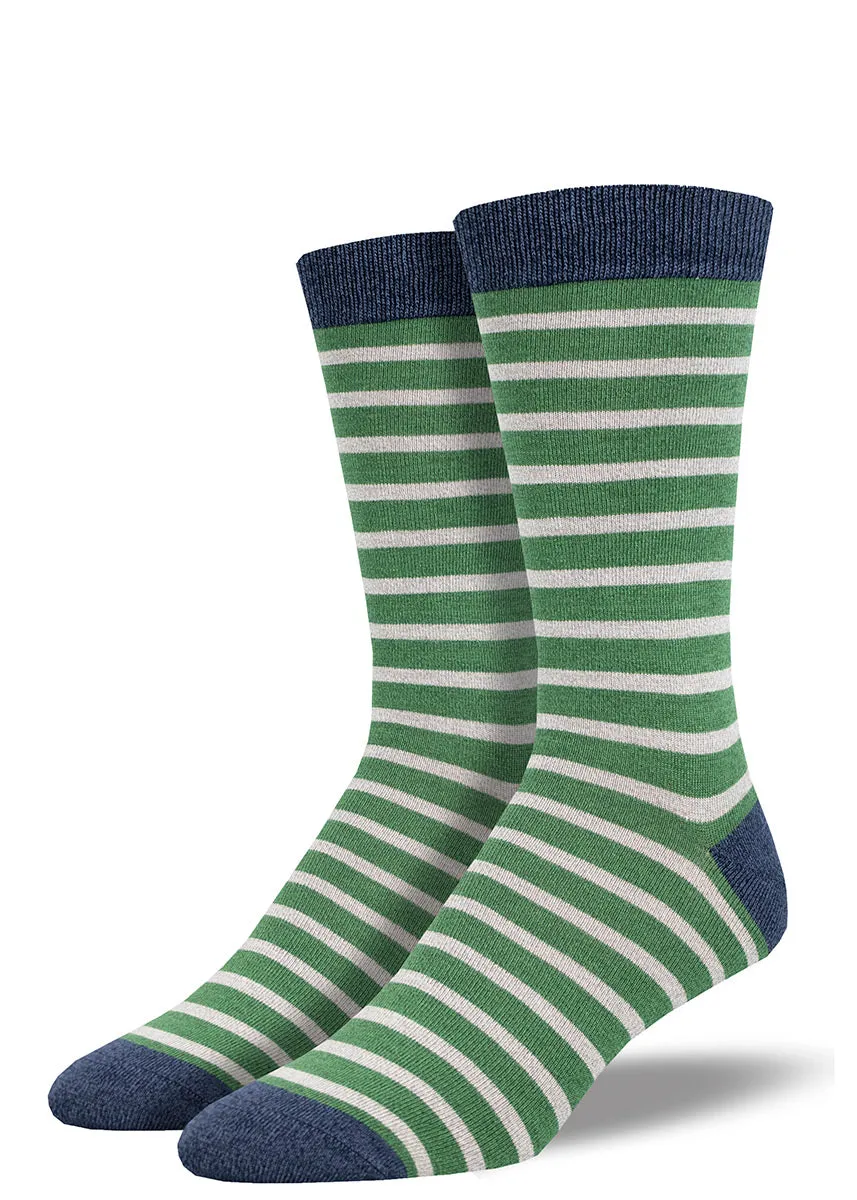 Sailor Stripe Men's Bamboo Socks