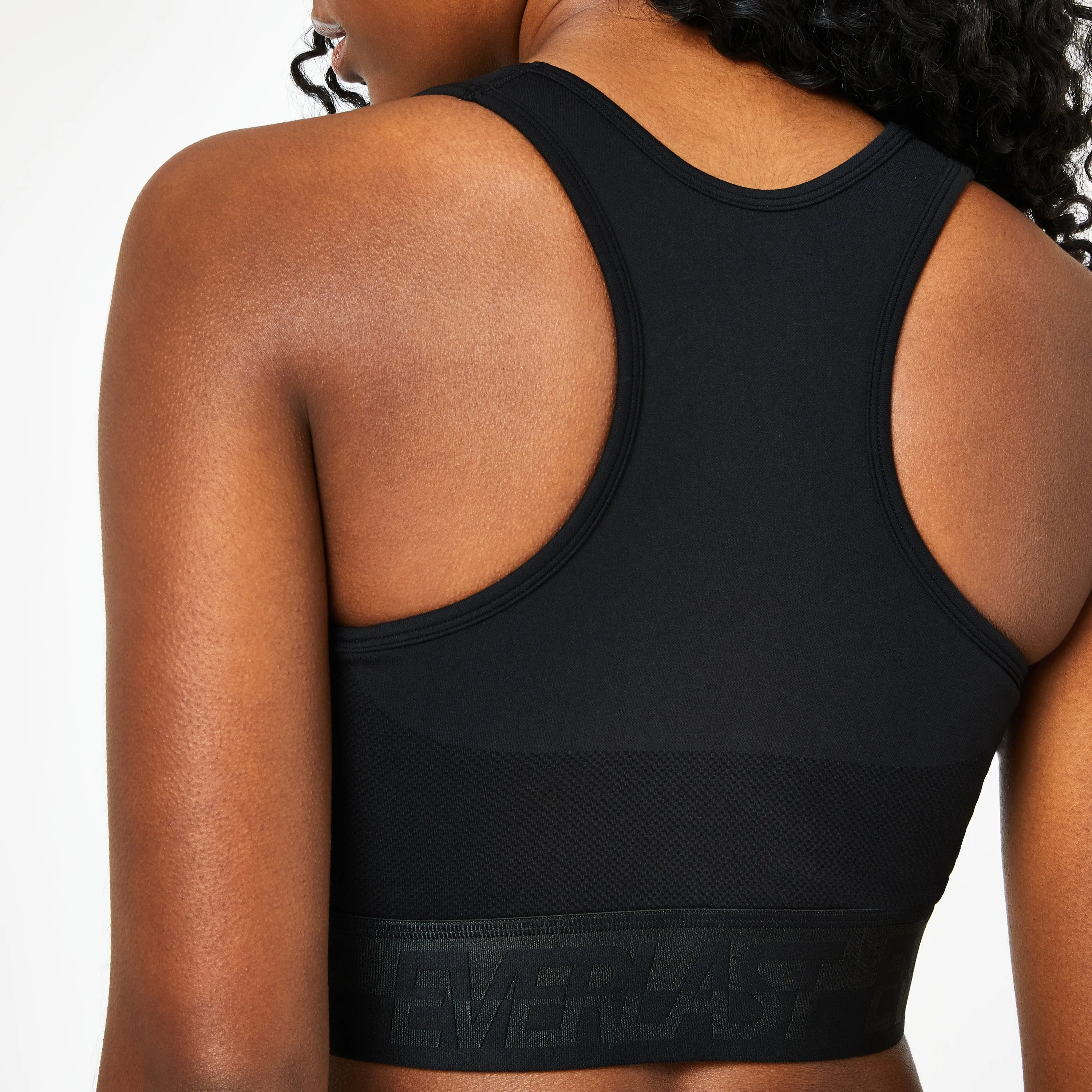 Seamless Panelled Sports Bra