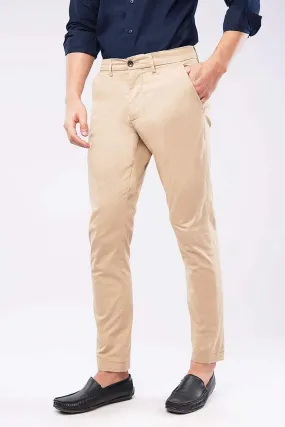 Slim Fit Chinos - Khaki