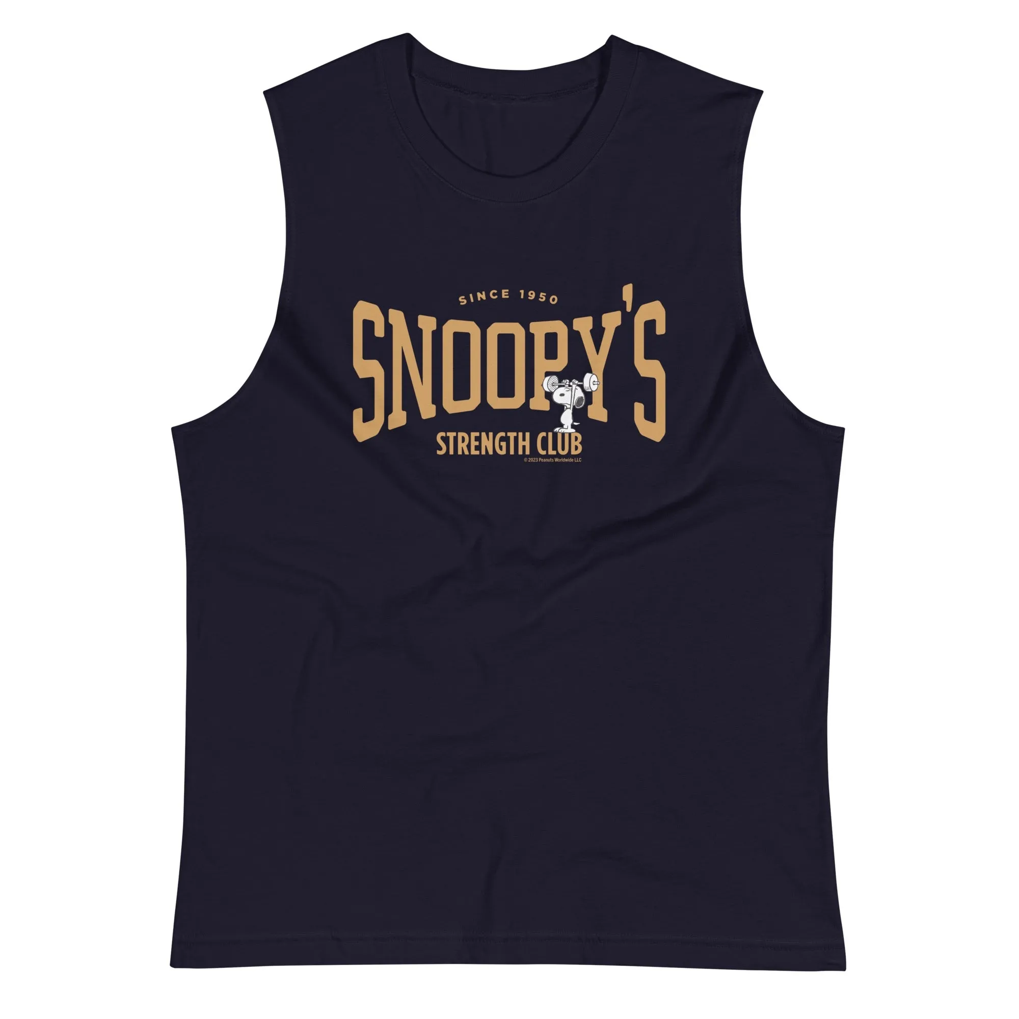 Snoopy's Strength Club Muscle Shirt