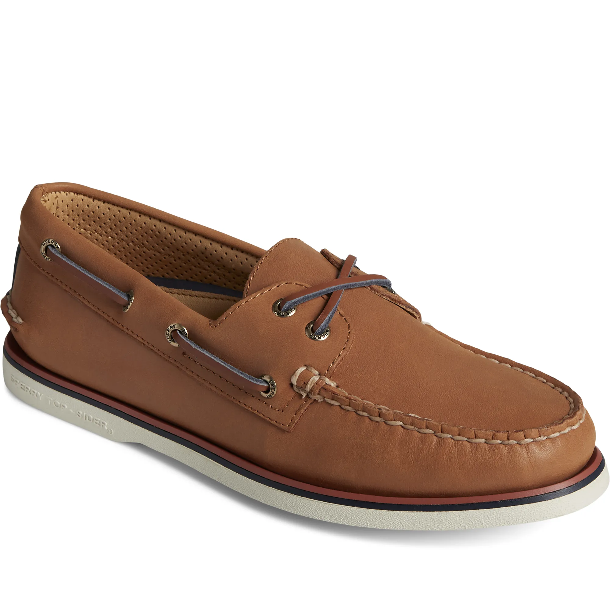 Sperry Men's Gold Cup Authentic Original 2-Eye Boat Shoe - Tan (STS25050)