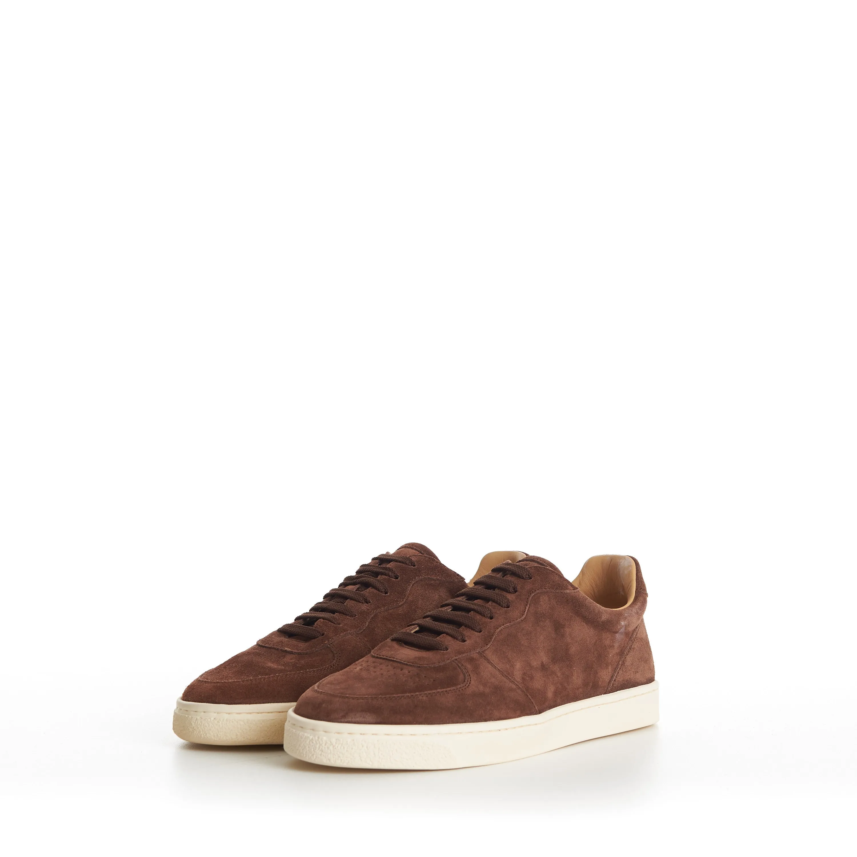 Suede Sneakers With Natural Rubber Sole (Discolored soles)