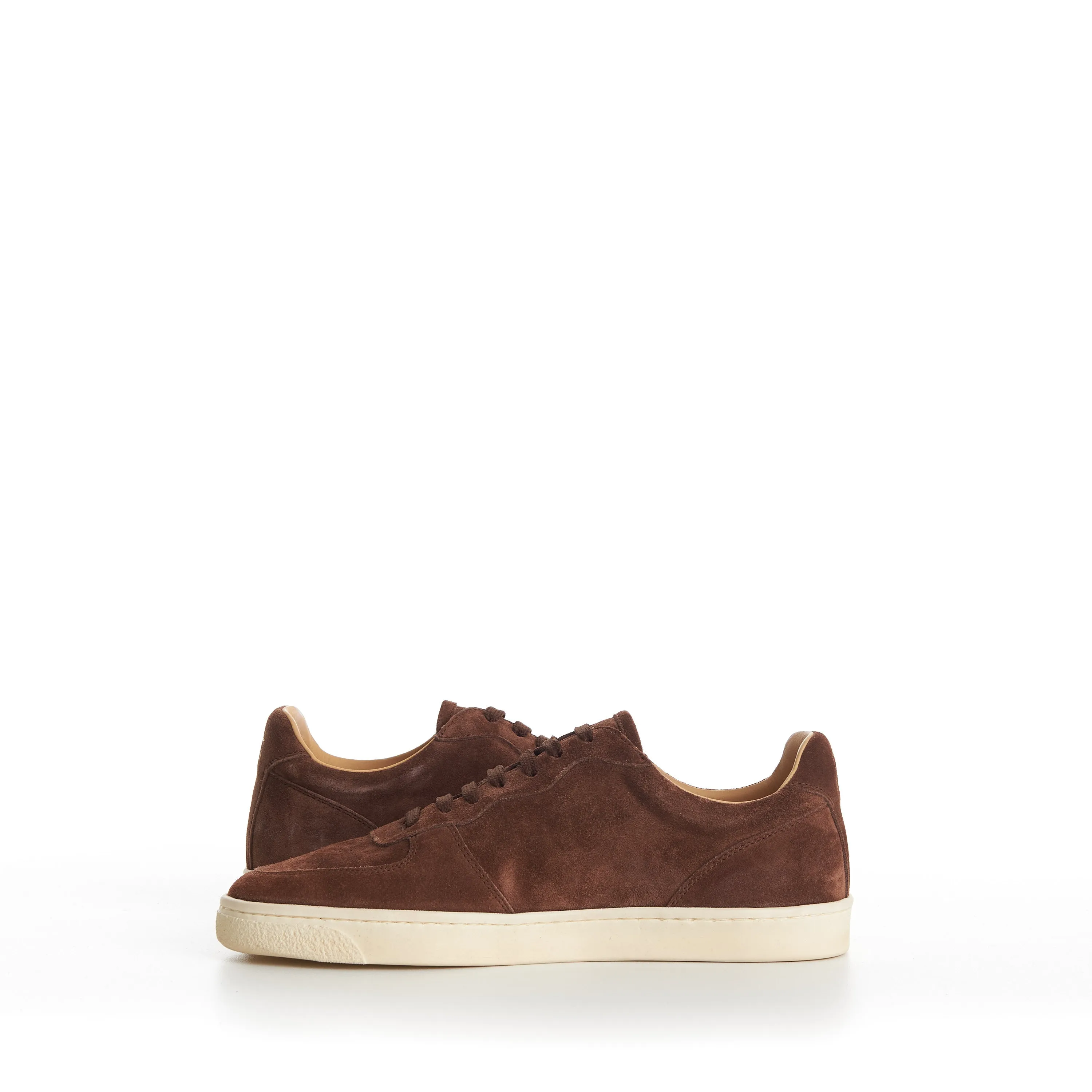 Suede Sneakers With Natural Rubber Sole (Discolored soles)