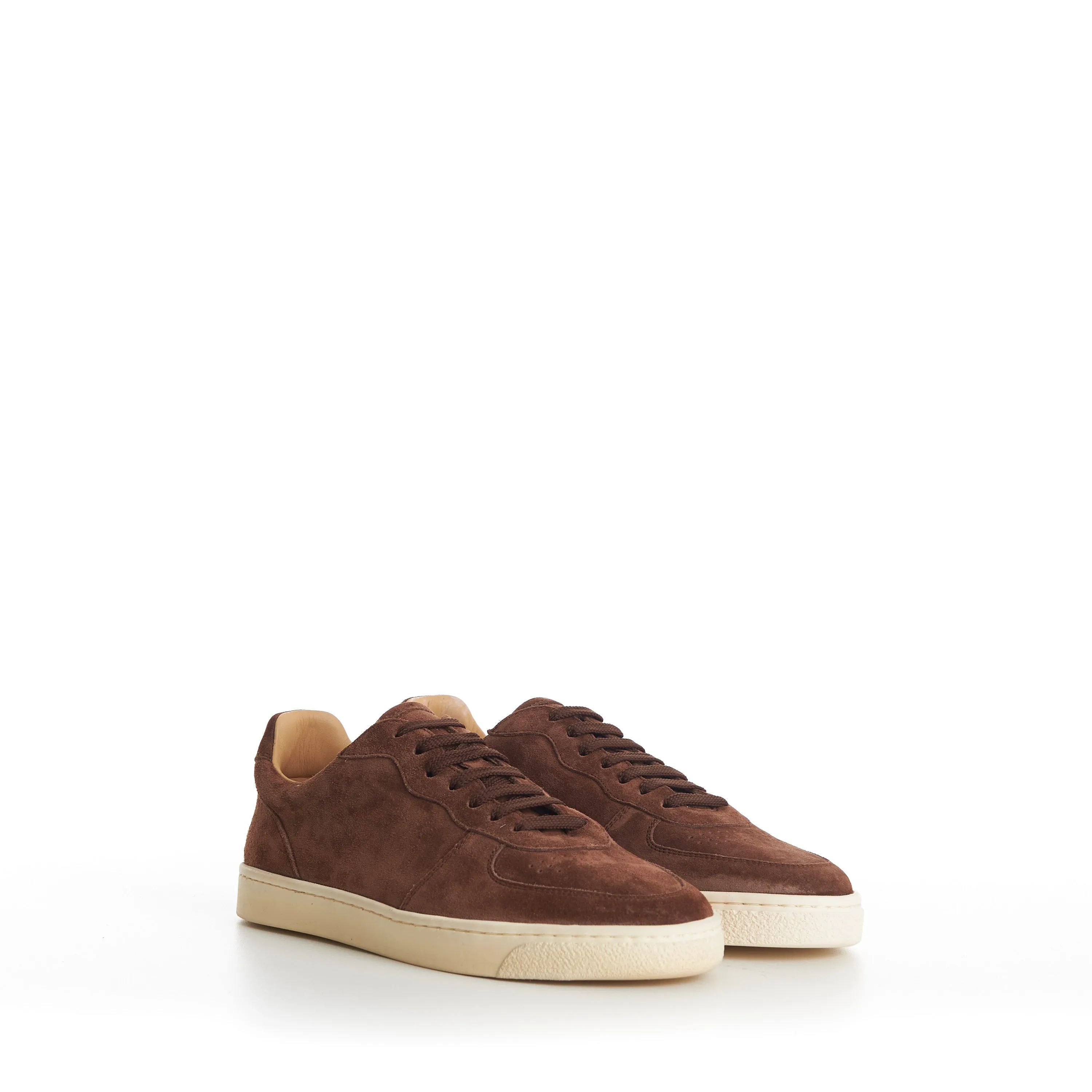 Suede Sneakers With Natural Rubber Sole (Discolored soles)