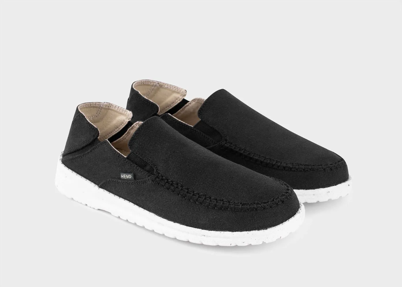 SunSlide Hemp Slip-on for Women in Black