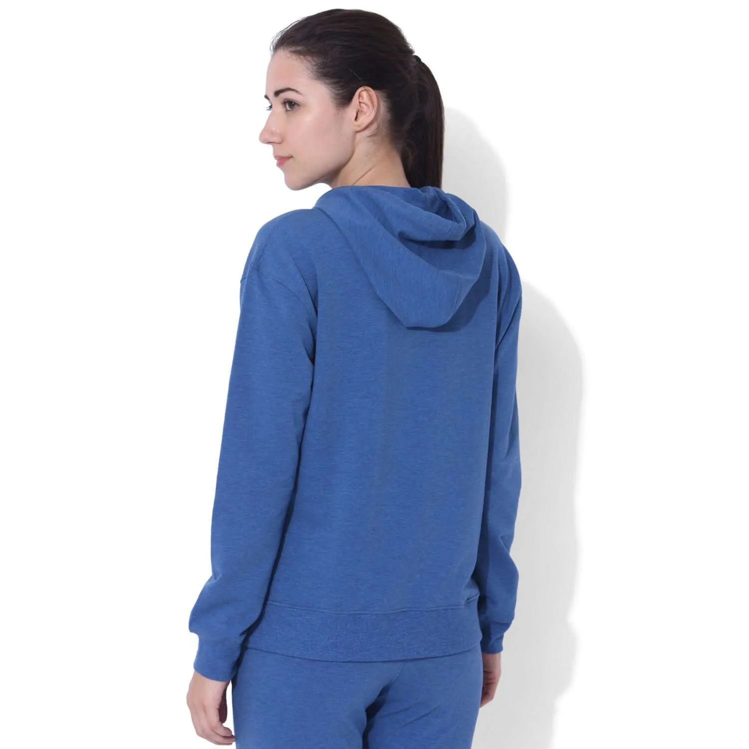 Sustain Slub Hoodie Blue