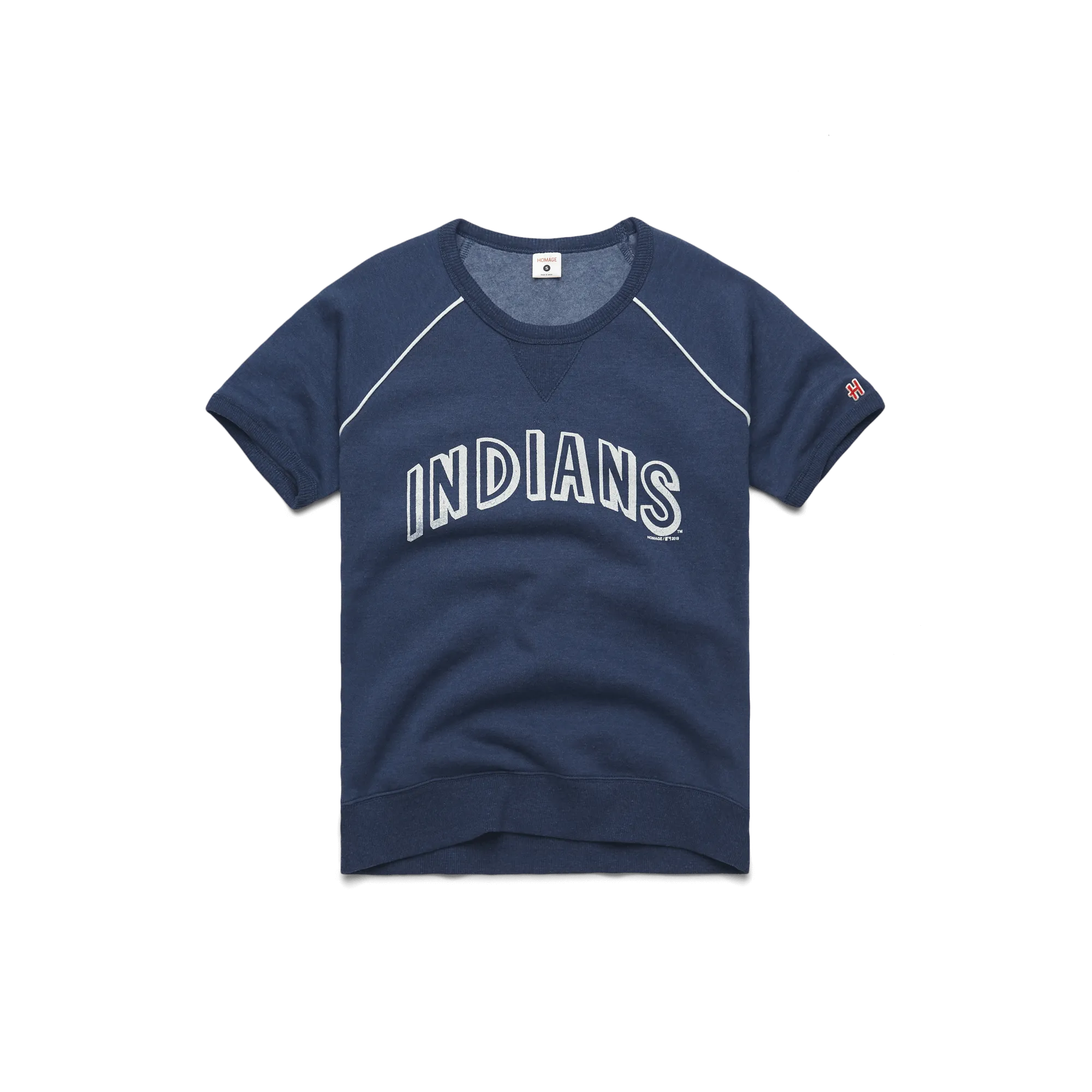 Women's Indians Short Sleeve Sweatshirt