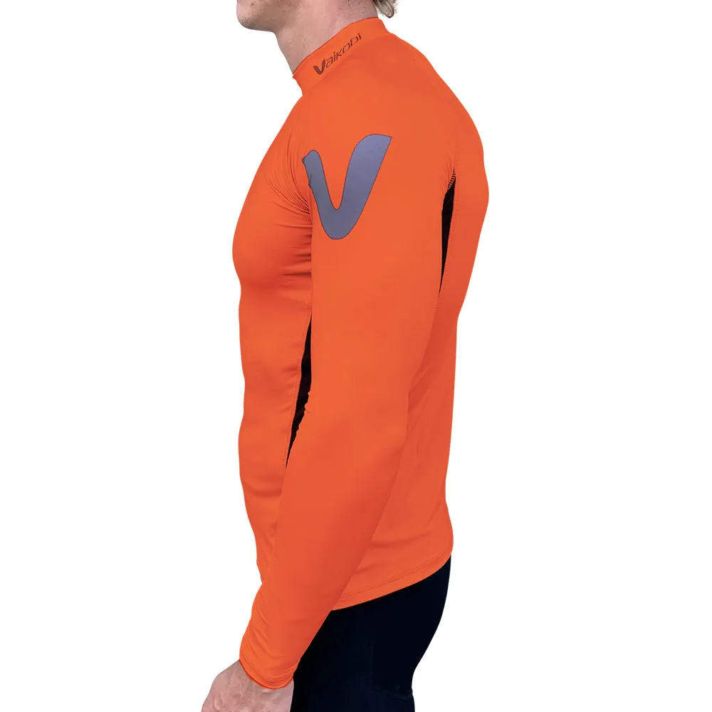 Youth Long Sleeve Rash Top - Orange